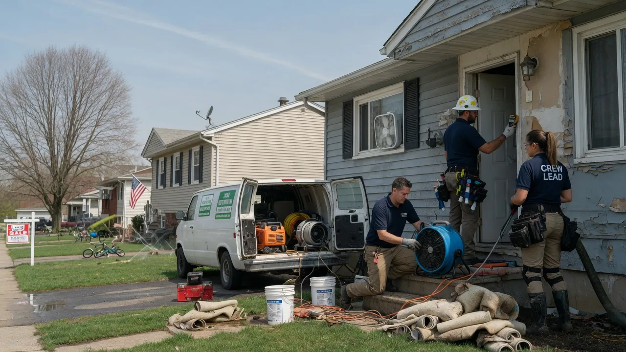 Flood Cleanup in Deckerville, MI near me