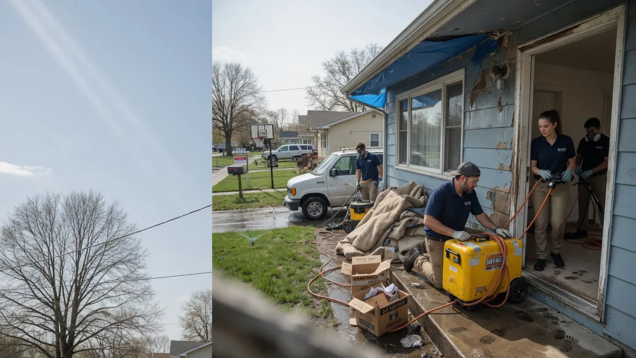 Basement Flood Cleanup in Deckerville, MI near me